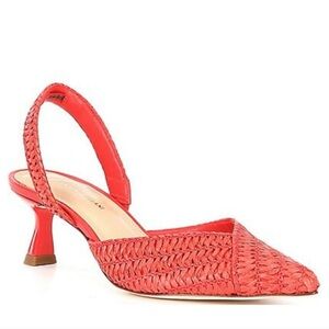 Antonio Melani Kaia Raffia slingback heel